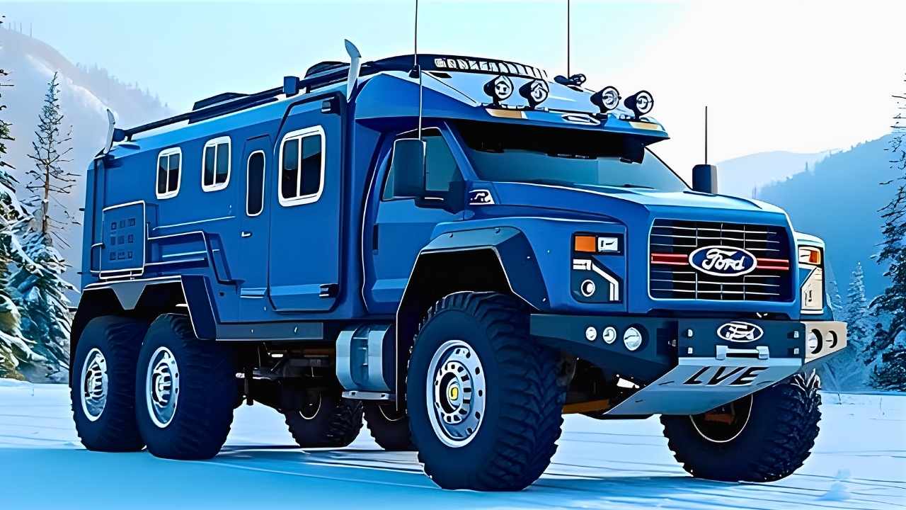 2026 Ford 6x6 Camper Unveiled Extreme Off-Road Power Meets Comfort